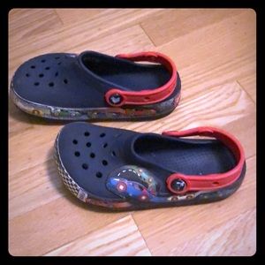 Crocs Race Car Light Up Clogs